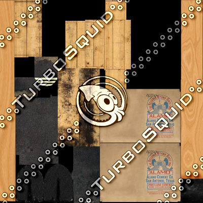 crate set modeled 3d model - Tool Models Set.mb by Shinji246